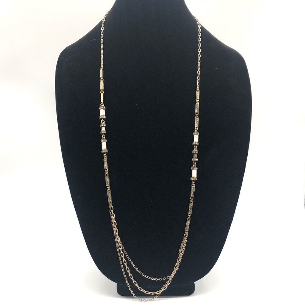 Chloe + Isabel Long Necklace w/ Rhinestones